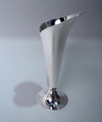  Tiffany Co Classic Tiffany Midcentury Modern Abstract Calla Lily Vase