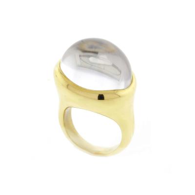  Tiffany Co ELSA PERETTI FOR TIFFANY CO CRYSTAL DOME RING