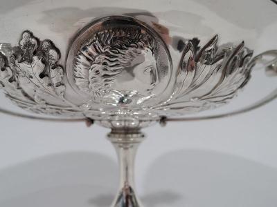 Tiffany Co Early Tiffany Sterling Silver Greek Revival Classical Kylix Compote
