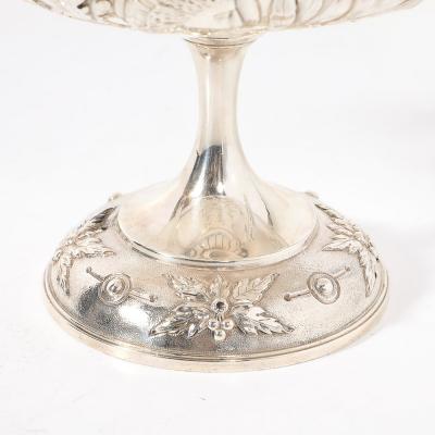  Tiffany Co Early Tiffany Sterling Silver Greek Revival Classical Kylix Compote