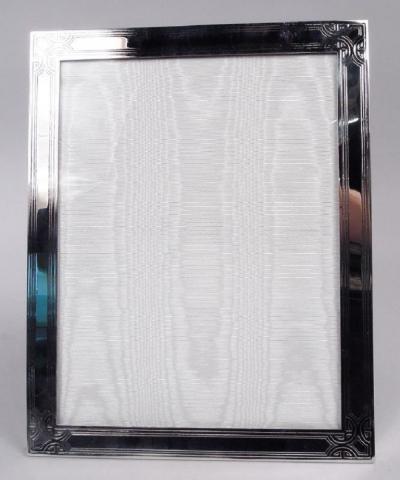  Tiffany Co Large Antique Tiffany Art Nouveau Sterling Silver Picture Frame