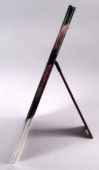  Tiffany Co Large Antique Tiffany Art Nouveau Sterling Silver Picture Frame