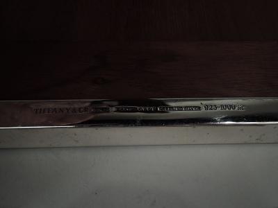  Tiffany Co Large Tiffany American Modern Sterling Silver Picture Frame