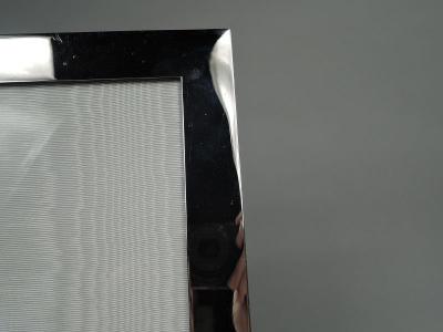  Tiffany Co Large Tiffany American Modern Sterling Silver Picture Frame