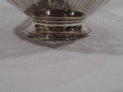  Tiffany Co Large Tiffany Edwardian Art Nouveau Sterling Silver Basket