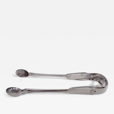  Tiffany Co Large Tiffany Sterling Silver Sugar Tongs in Classical Palm Pattern