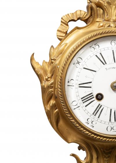  Tiffany Co Louis XVI Style Bronze Wall Clock Retailed By Tiffany