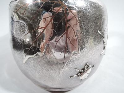  Tiffany Co Market Fresh Tiffany Mixed Metal Frog Beetle Water Pitcher C 1879