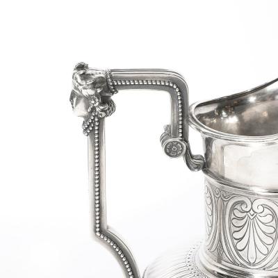  Tiffany Co Museum Quality Neo Grec Tiffany Co Sterling Silver Ewer by Edward C Moore