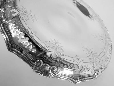  Tiffany Co Pair of Antique Tiffany Edwardian Classical Sterling Silver Compotes