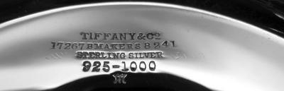  Tiffany Co Pair of Tiffany Edwardian Classical Sterling Silver Candlesticks