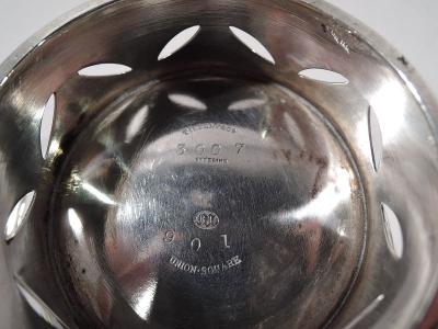  Tiffany Co Pair of Tiffany Japonesque Open Salts with Early Union Square Mark