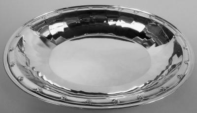  Tiffany Co Pair of Tiffany Saint Dunstan Sterling Silver Covered Vegetable Dishes
