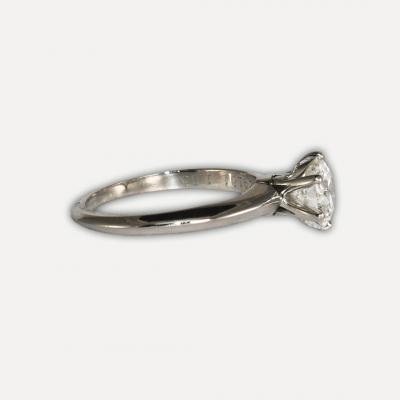  Tiffany Co Platinum Tiffany Co Diamond Solitaire Ring 1 03 ct GIA Certified 
