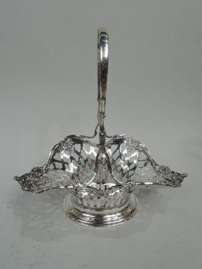  Tiffany Co Pretty Antique Tiffany American Edwardian Sterling Silver Basket