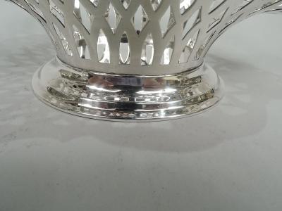  Tiffany Co Pretty Antique Tiffany American Edwardian Sterling Silver Basket