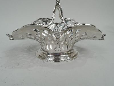  Tiffany Co Pretty Antique Tiffany American Edwardian Sterling Silver Basket