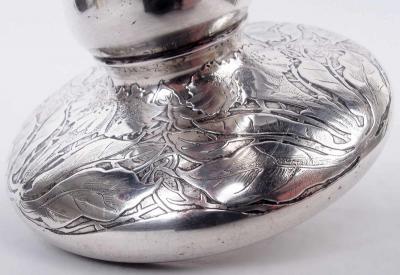  Tiffany Co Rare Tiffany Aesthetic Sterling Silver Vase