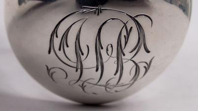  Tiffany Co Rare Tiffany Japanese Sterling Silver Asparagus Tongs