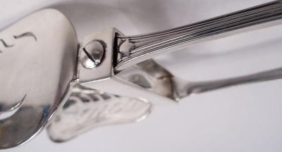  Tiffany Co Rare Tiffany Japanese Sterling Silver Asparagus Tongs