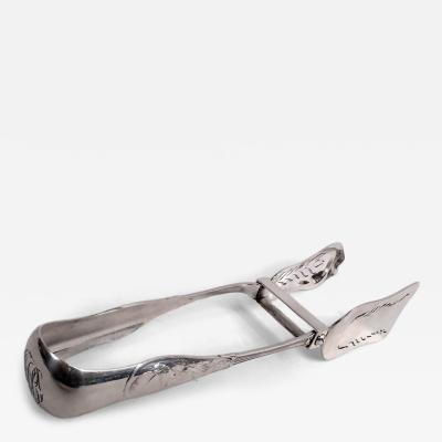  Tiffany Co Rare Tiffany Japanese Sterling Silver Asparagus Tongs