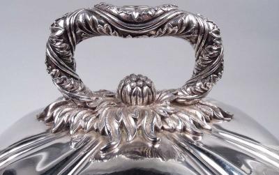  Tiffany Co Rare Tiffany Soup Tureen in Historic Chrysanthemum Pattern