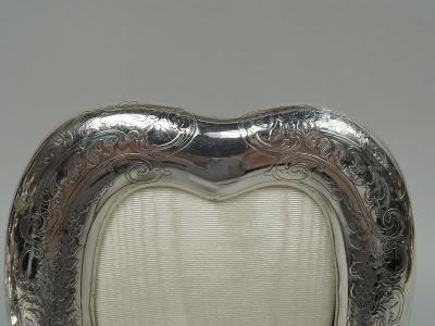  Tiffany Co Romantic Tiffany Edwardian Art Nouveau Heart Shaped Picture Frame