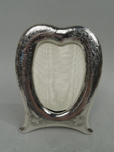  Tiffany Co Romantic Tiffany Edwardian Art Nouveau Heart Shaped Picture Frame
