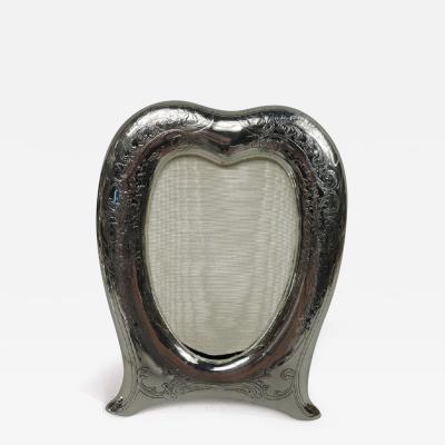  Tiffany Co Romantic Tiffany Edwardian Art Nouveau Heart Shaped Picture Frame