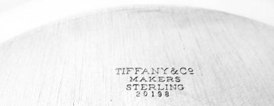  Tiffany Co Set of 10 Tiffany Modern Sterling Silver Bread Butter Plates