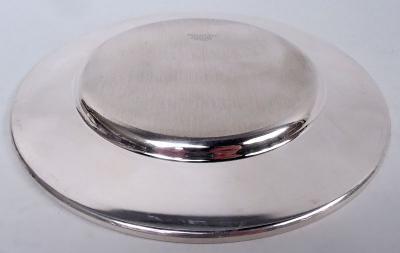  Tiffany Co Set of 10 Tiffany Modern Sterling Silver Bread Butter Plates