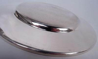  Tiffany Co Set of 10 Tiffany Modern Sterling Silver Bread Butter Plates