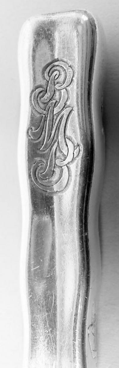  Tiffany Co Set of 12 Tiffany Lap Over Edge Sterling Silver Dessert Knives