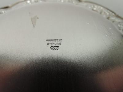  Tiffany Co Set of 3 Tiffany Chrysanthemum Sterling Silver Butter Pats