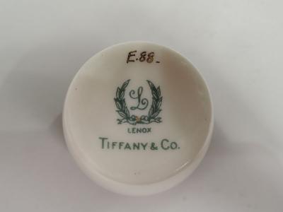  Tiffany Co Set of 6 Tiffany Edwardian Regency Demitasse Holders Lenox Liners