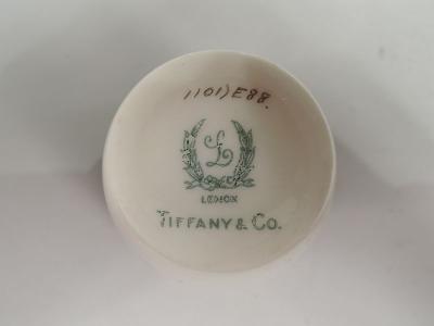  Tiffany Co Set of 6 Tiffany Edwardian Regency Demitasse Holders Lenox Liners