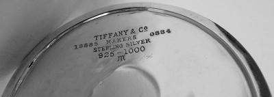  Tiffany Co Set of 8 Tiffany American Art Deco Sterling Silver Cocktail Cups