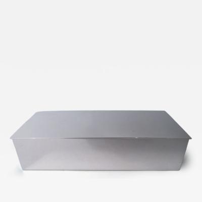  Tiffany Co Smart Modern American Sterling Silver Desk Box by Tiffany