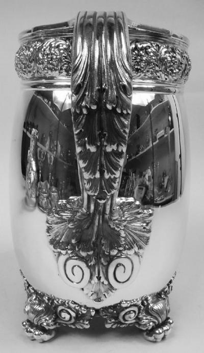  Tiffany Co Sumptuous Tiffany Victorian Classical Sterling Silver Water Pitcher