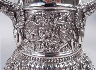 Tiffany Co Sumptuous Tiffany Wine Cooler in Beaux Arts Olympian Pattern