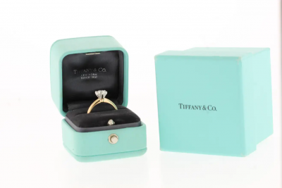 Tiffany Co TIFFANY CO 1 CARAT DIAMOND SOLITAIRE ENGAGEMENT RING
