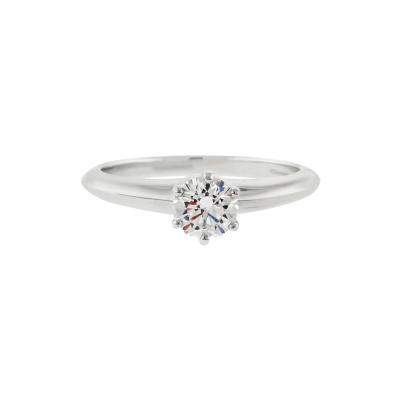  Tiffany Co TIFFANY CO 61 CARAT DIAMOND KNIFE EDGE ENGAGEMENT RING AND WEDDING BAND