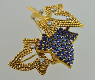  Tiffany Co TIFFANY CO BROOCH WITH ORIGINAL BILL OF SALE