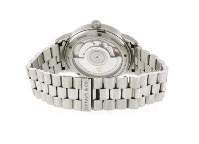  Tiffany Co TIFFANY CO CT60 3 HAND BEZEL DIAMOND LADIES WATCH