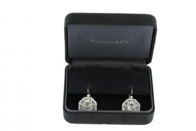 Tiffany Co TIFFANY CO ENCHANT FLEUR HOOK EARRINGS