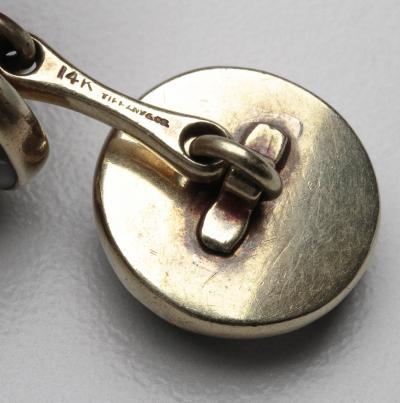  Tiffany Co TIFFANY CO ESSEX CRYSTAL YACHTING CUFFLINKS