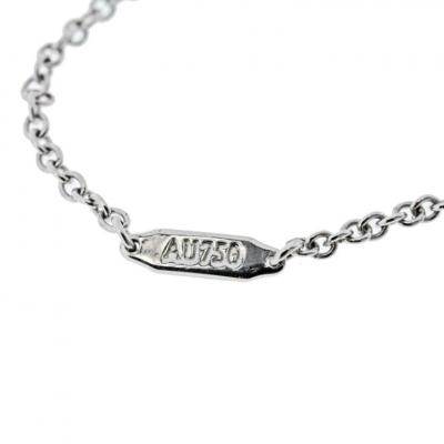  Tiffany Co TIFFANY CO PLATINUM DIAMOND PETALS KEY PENDANT