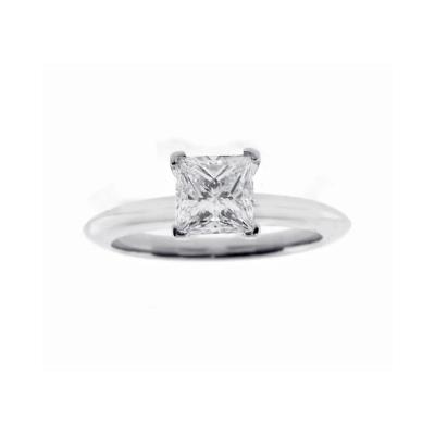  Tiffany Co TIFFANY CO PRINCESS CUT DIAMOND 90 CARAT SOLITAIRE