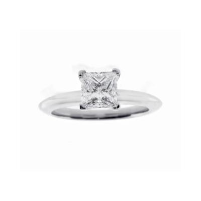  Tiffany Co TIFFANY CO PRINCESS CUT DIAMOND 90 CARAT SOLITAIRE