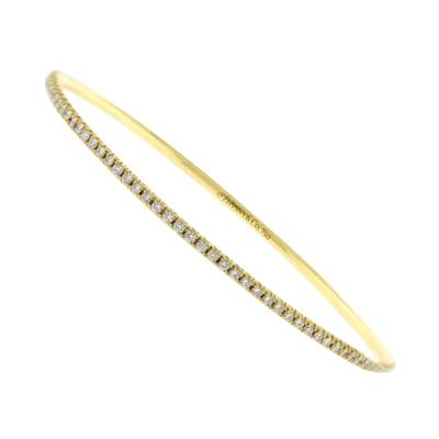  Tiffany Co TIFFANY CO S METRO BRACELET WITH DIAMONDS